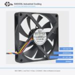 92x92x15mm 92mm 9215 DC Cooling Fan Series 5V / 12V main product image - SXDOOL DC axial cooling fan 92x92x15mm 5V / 12V for OEM thermal projects