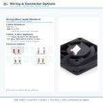 40x40x15mm 40mm 4015 DC Cooling Fan Series 5V / 12V gallery image 5 - SXDOOL DC axial cooling fan 40x40x15mm 5V / 12V for OEM thermal projects