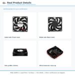 70x70x15mm 70mm 7015 DC Cooling Fan Series 5V / 12V gallery image 2 - SXDOOL DC axial cooling fan 70x70x15mm 5V / 12V for OEM thermal projects