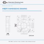 35x35x10mm 35mm 3510 DC Cooling Fan Series 5V / 12V gallery image 4 - SXDOOL DC axial cooling fan 35x35x10mm 5V / 12V for OEM thermal projects