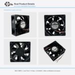 92x92x32mm 92mm 9232 DC Cooling Fan Series 12V / 24V gallery image 2 - SXDOOL DC axial cooling fan 92x92x32mm 12V / 24V for OEM thermal projects