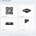 80x80x10mm 80mm 8010 DC Cooling Fan Series 5V / 12V gallery image 2 - SXDOOL DC axial cooling fan 80x80x10mm 5V / 12V for OEM thermal projects