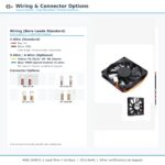 80x80x15mm 80mm 8015 DC Cooling Fan Series 12V / 24V gallery image 6 - SXDOOL DC axial cooling fan 80x80x15mm 12V / 24V for OEM thermal projects