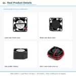 20x20x10mm 20mm 2010 DC Cooling Fan Series 5V / 12V gallery image 2 - SXDOOL DC axial cooling fan 20x20x10mm 5V / 12V for OEM thermal projects