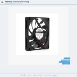 80x80x10mm 80mm 8010 DC Cooling Fan Series 5V / 12V main product image - SXDOOL DC axial cooling fan 80x80x10mm 5V / 12V for OEM thermal projects