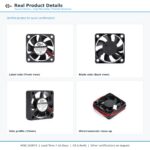 50x50x15mm 50mm 5015 DC Cooling Fan Series 5V / 12V gallery image 2 - SXDOOL DC axial cooling fan 50x50x15mm 5V / 12V for OEM thermal projects