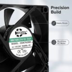 SXDOOL 70mm 115V/230V EC Axial Fan 27.6CFM Dual Ball Bearing 115V / 230V gallery image 7 - SXDOOL EC energy-saving axial fan 70mm 115V / 230V for OEM thermal projects