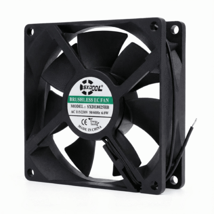 SXDE8025BH 80mm 110-240V main product image - SXDOOL EC energy-saving axial fan 80mm 110-240V for OEM thermal projects