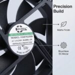SXDOOL 92x92x25mm 115V/230V EC Axial Fan 55.2CFM Dual Ball Bearing 115V / 230V gallery image 5 - SXDOOL EC energy-saving axial fan 92x92x25mm 115V / 230V for OEM thermal projects