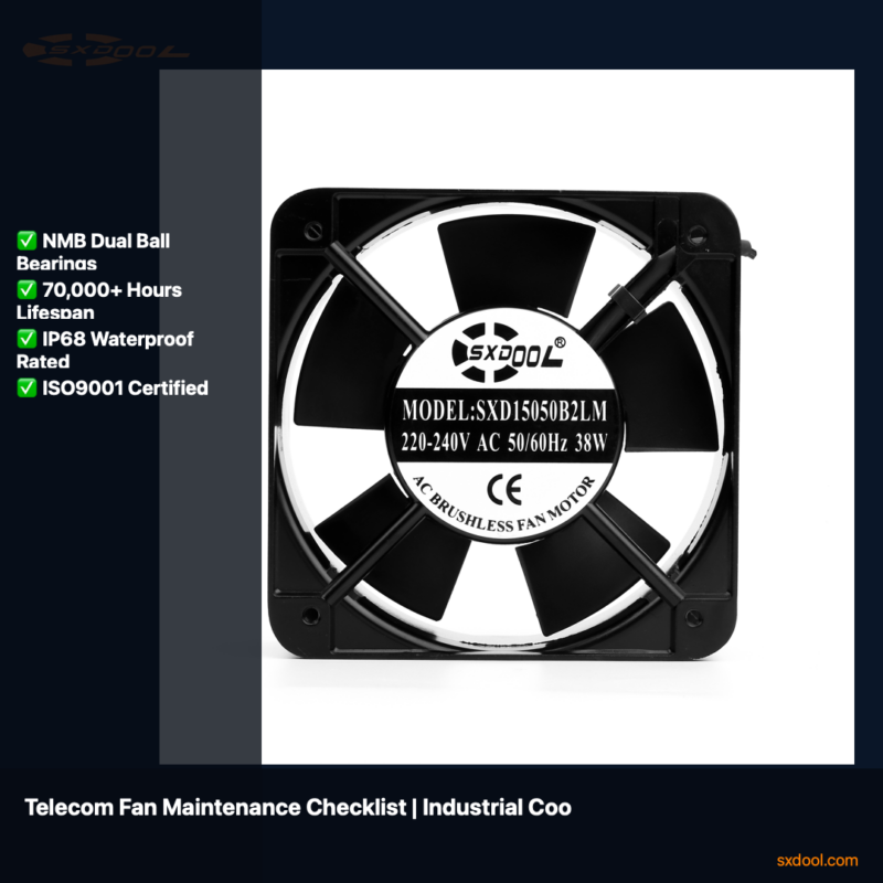 SXDOOL SXD12038S12M DC Cooling Fan