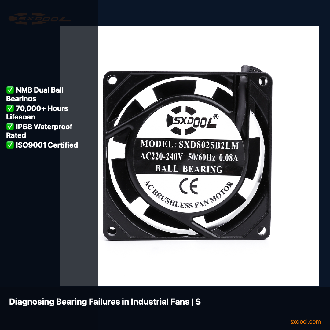 SXDOOL SXD8025B2LM DC Cooling Fan