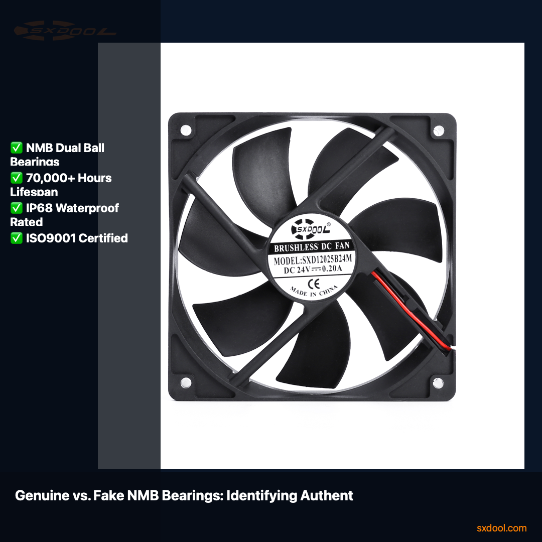 SXDOOL SXD12025B24M DC Cooling Fan