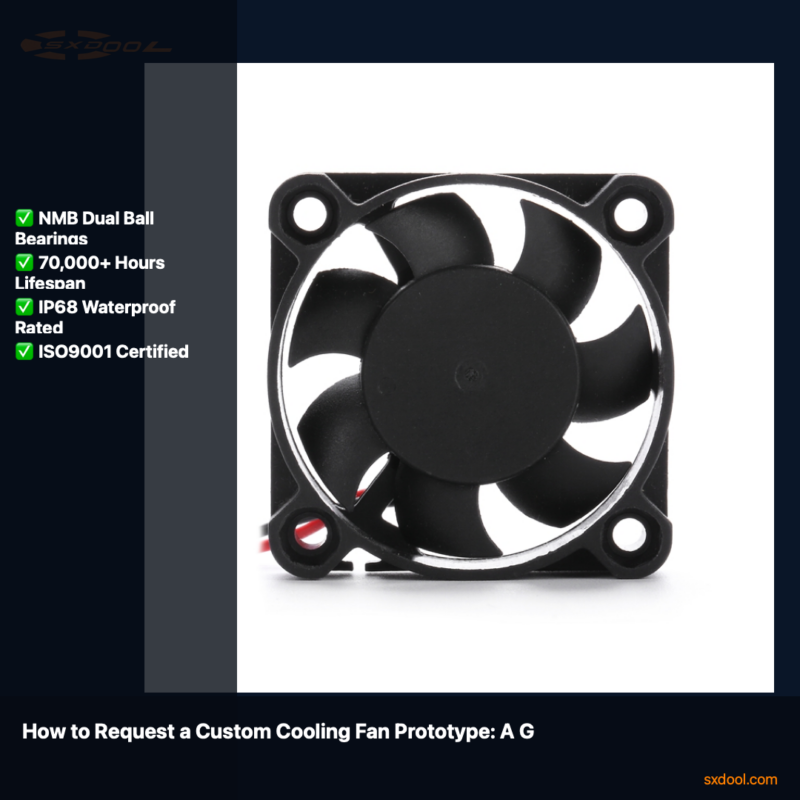SXDOOL SXD4010B12M DC Cooling Fan