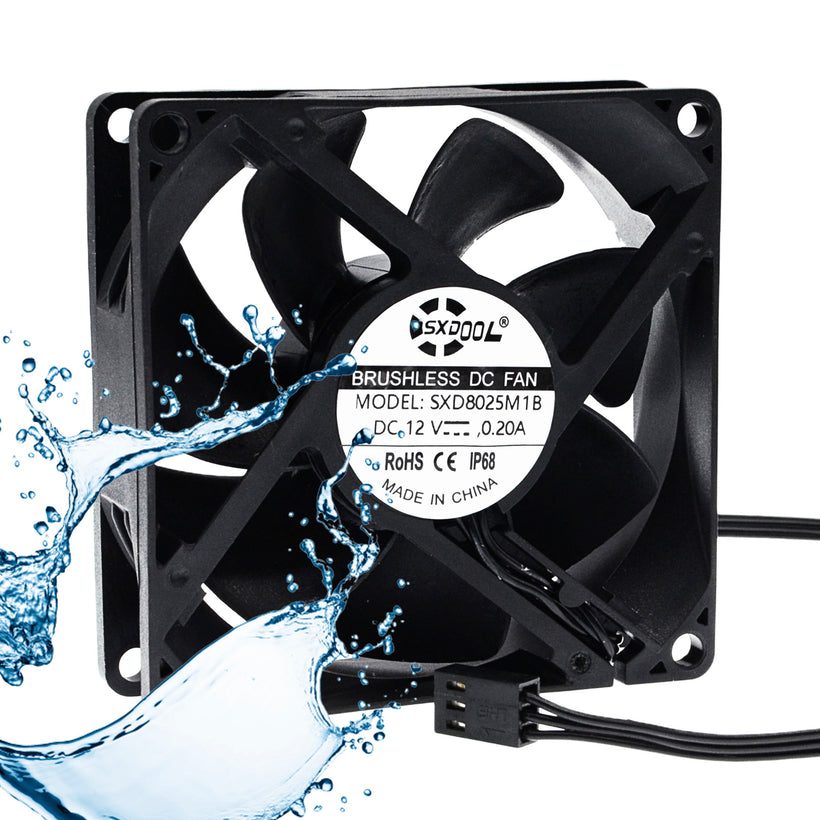 SXDOOL IP68 custom cooling fan product example