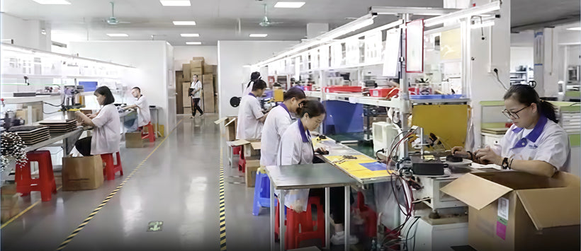 SXDOOL precision cooling fan assembly process