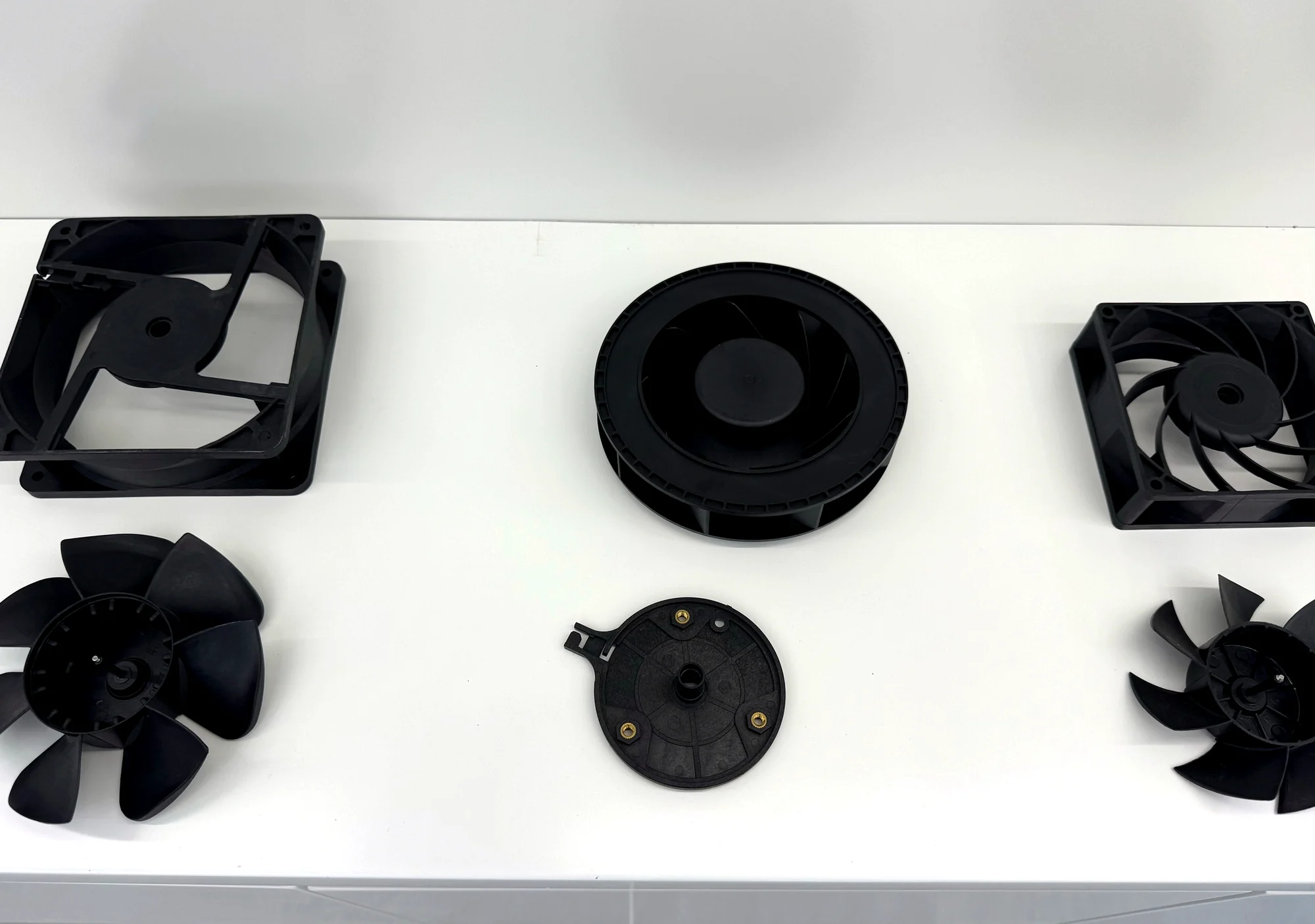 SXDOOL cooling fan components display for quality review