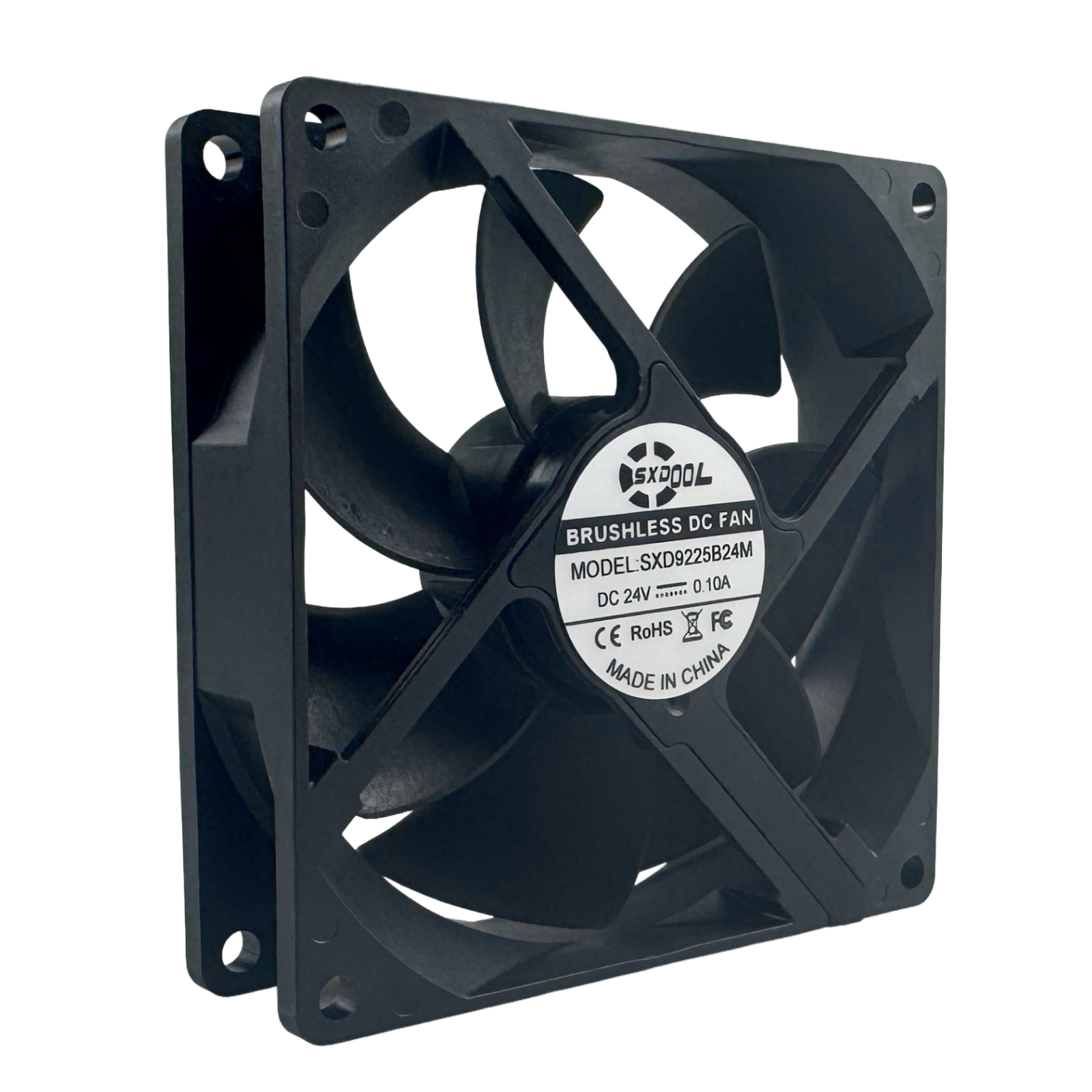 SXD9225B24M_1 SXDOOL SXD9225B24M IP68 DC Fan 92x92x25mm 24V - Image 1