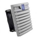 SXDOOL 801EC8025 IP54 Enclosure Filter Fan Kit | 80 x 80 x 25 mm, 12V/24V DC & 115/230V AC