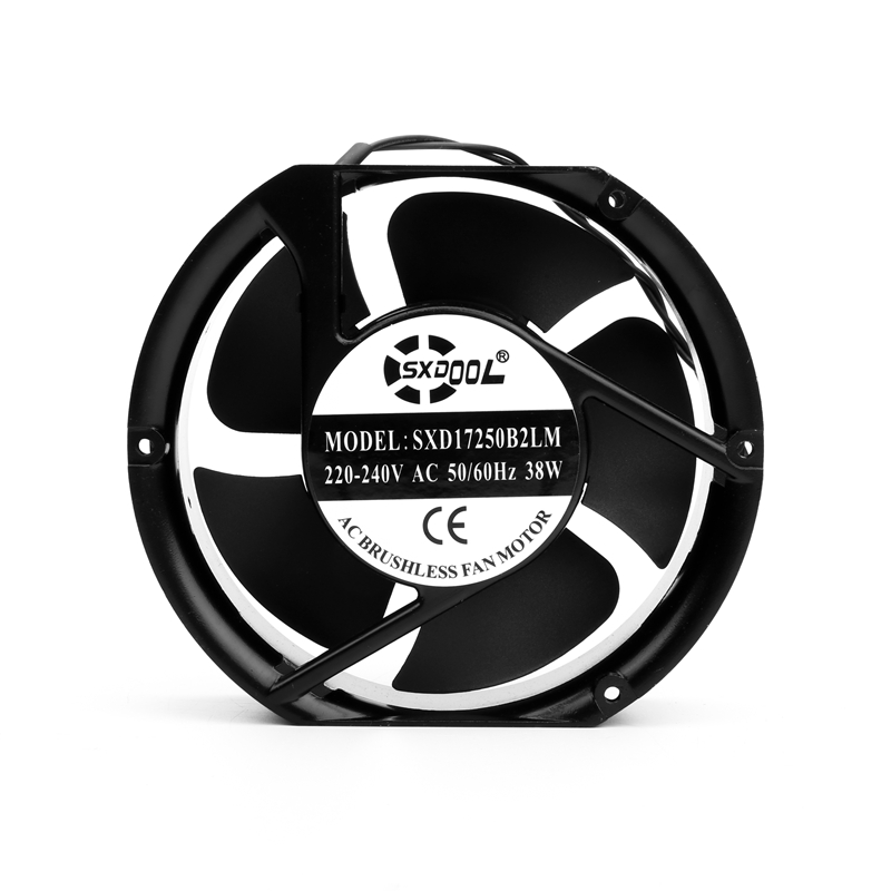 SXD17250B2LM_1.jpg SXDOOL 172x150x51mm AC Axial Cooling Fan | SXD17250B2LM AC 220-240V Dual Ball Bearing - Image 1