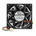 SXDOOL SXD12038B12H-PWM 120 x 120 x 38 mm black 12V DC cooling fan with a four-wire KF-2510 connector